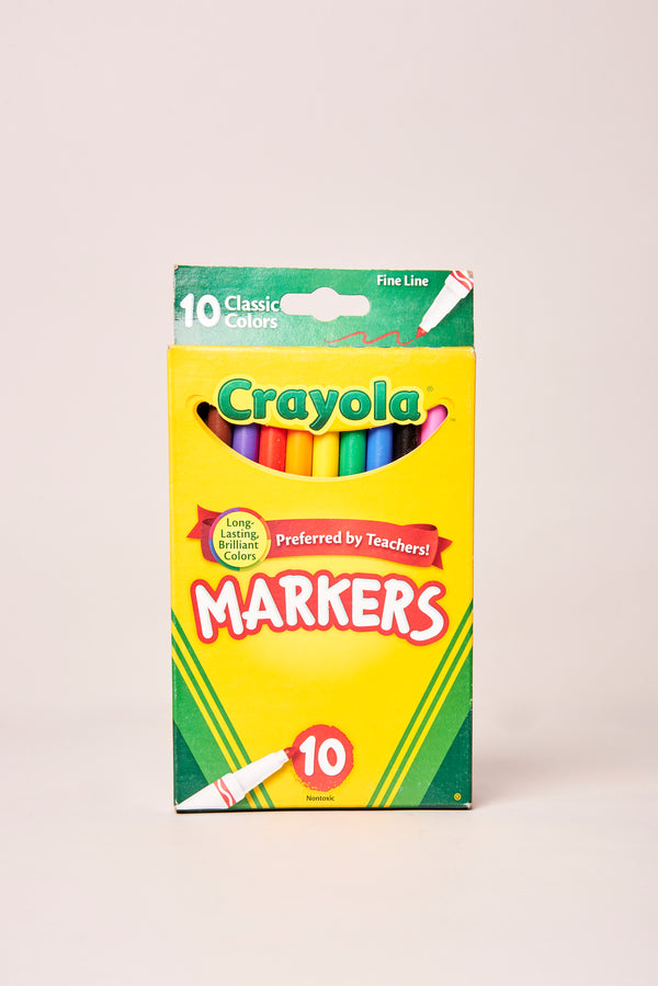 Marcadores Finos Crayola x10