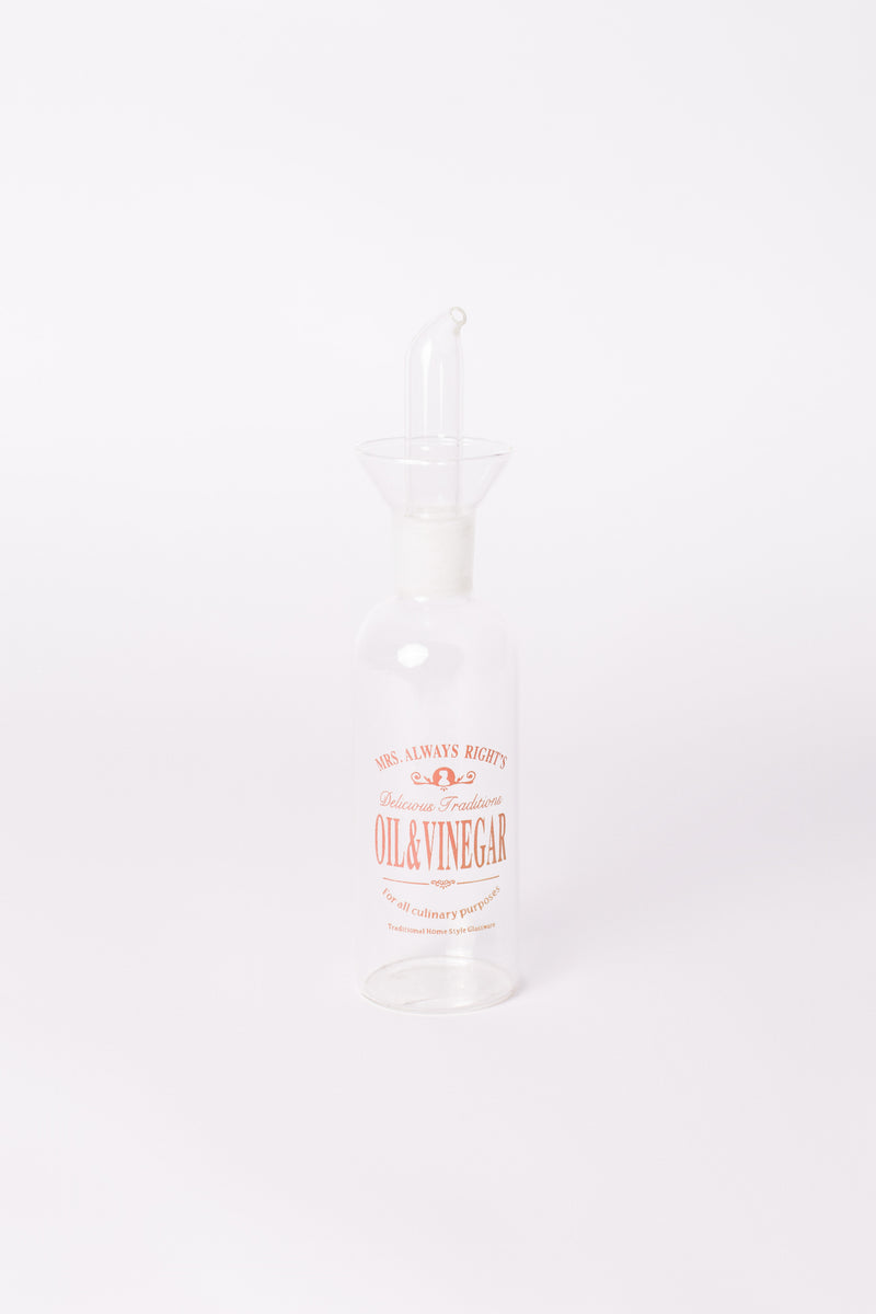 Aceitera / Vinagrera Logo Cobre