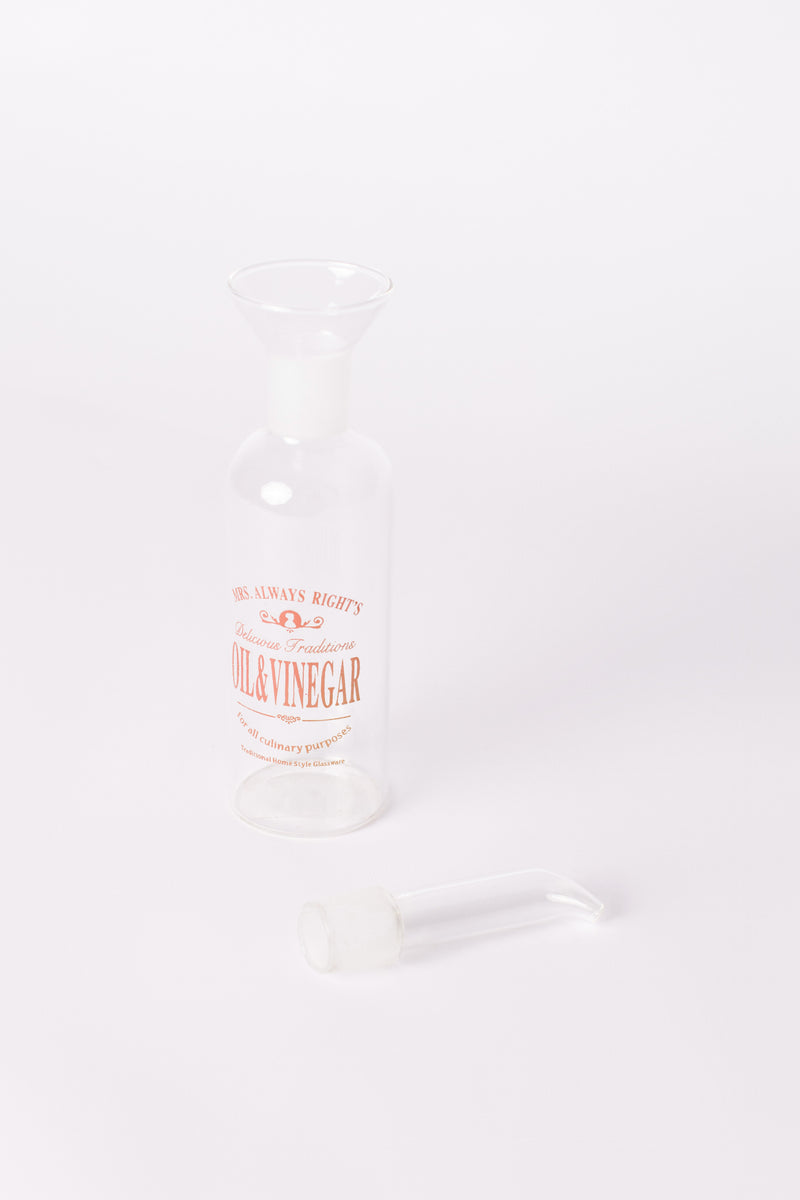Aceitera / Vinagrera Logo Cobre