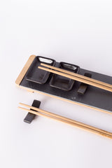 Set De Sushi Negro Para 2 Bamboo