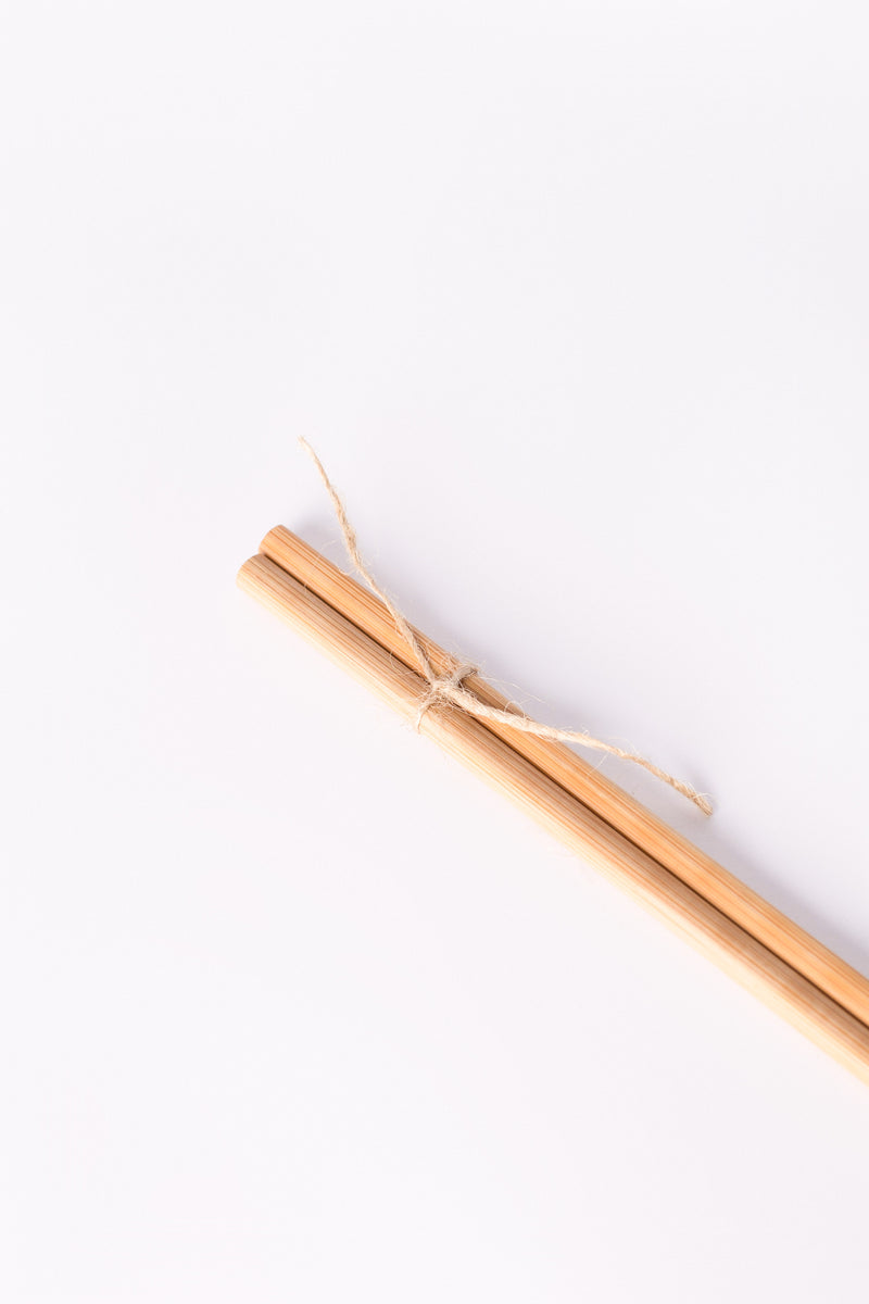 Par De Palitos De Sushi De Bamboo