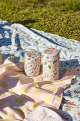 Set Latas Redondas Flores
