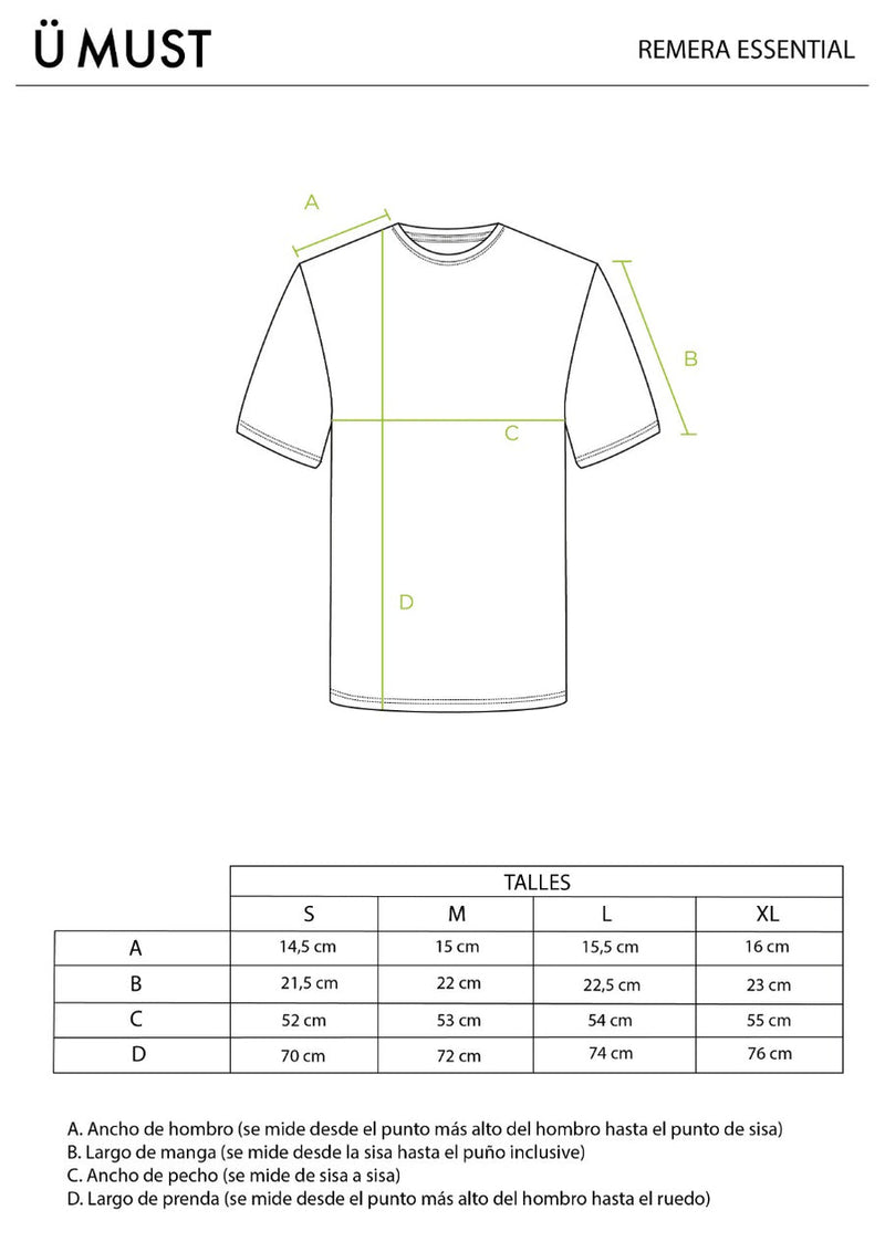 Remera Essential Blanco